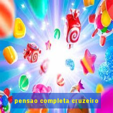 pensao completa cruzeiro